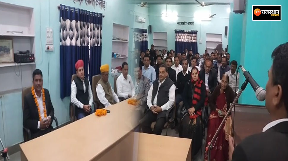 बार एसोसिएशन ब्यावर ने मनाया अधिवक्ता दिवस, एसोसिएशन के वरिष्ठ साथियों का हुआ स्वागत