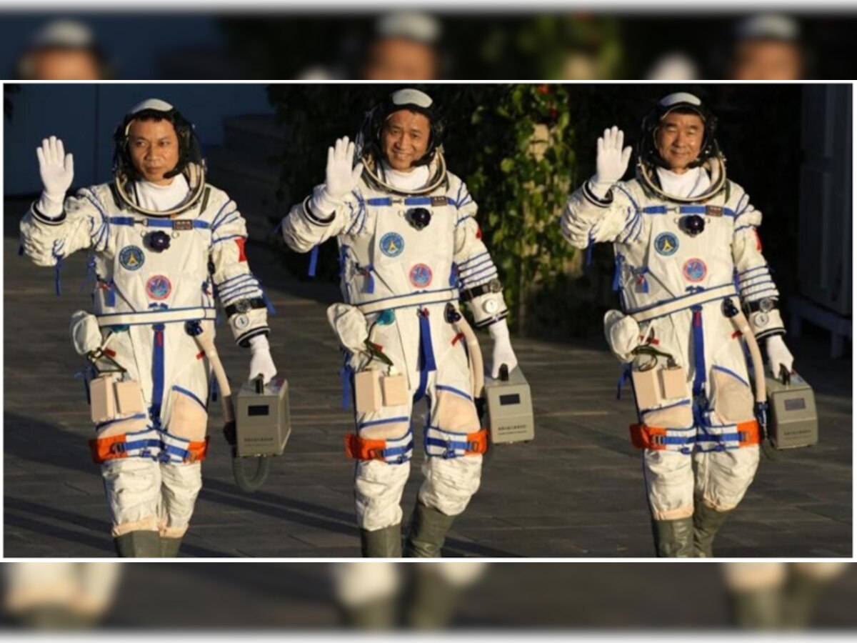अंतरिक्ष पर 6 महीने बिता कर लौटे हैं तीनों चीनी