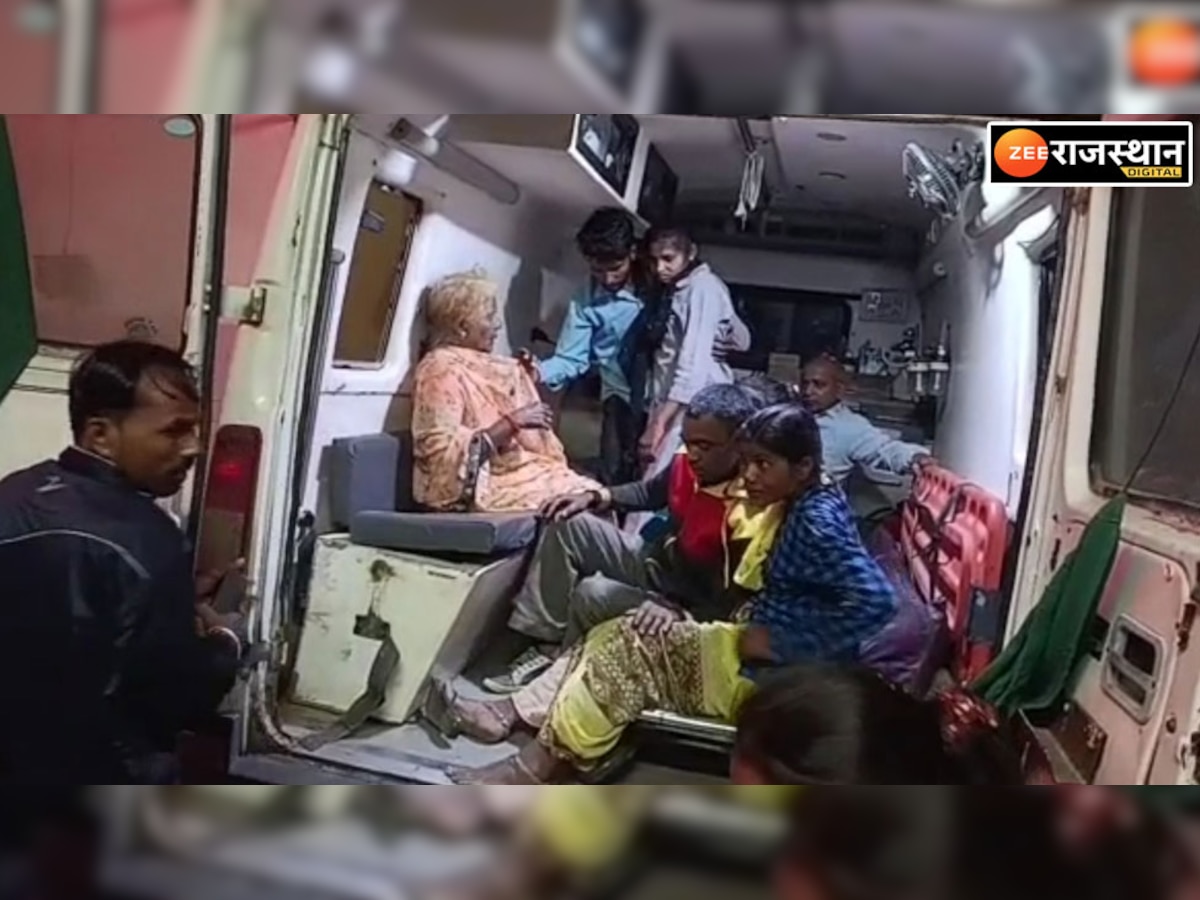Dungarpur News: यात्रियों से भरी जीप पेड़ से टकराकर पलटी, हादसे में 9 लोग घायल