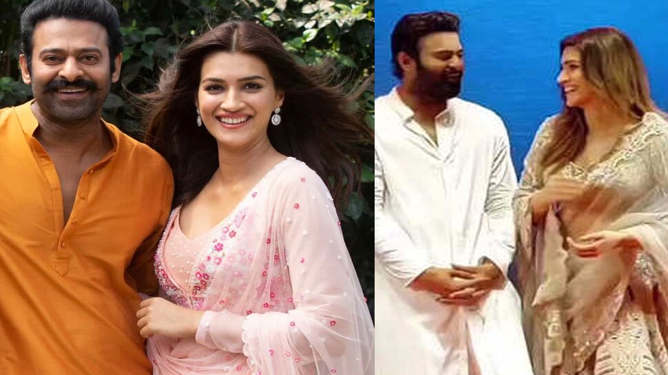 Kriti Sanon Engaged To Prabhas Flaunts Huge Diamond Ring On Ring Finger Prabhas Kriti Engagement