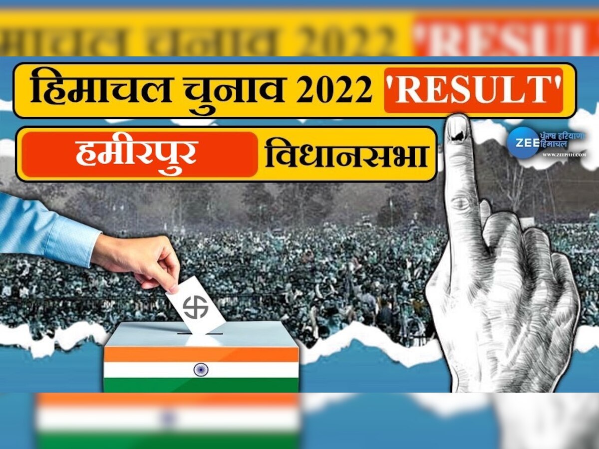 Hamirpur Himachal Pradesh Election Result 2022: क्या फिर होगी बजेपी की जीत या आएगी कांग्रेस?