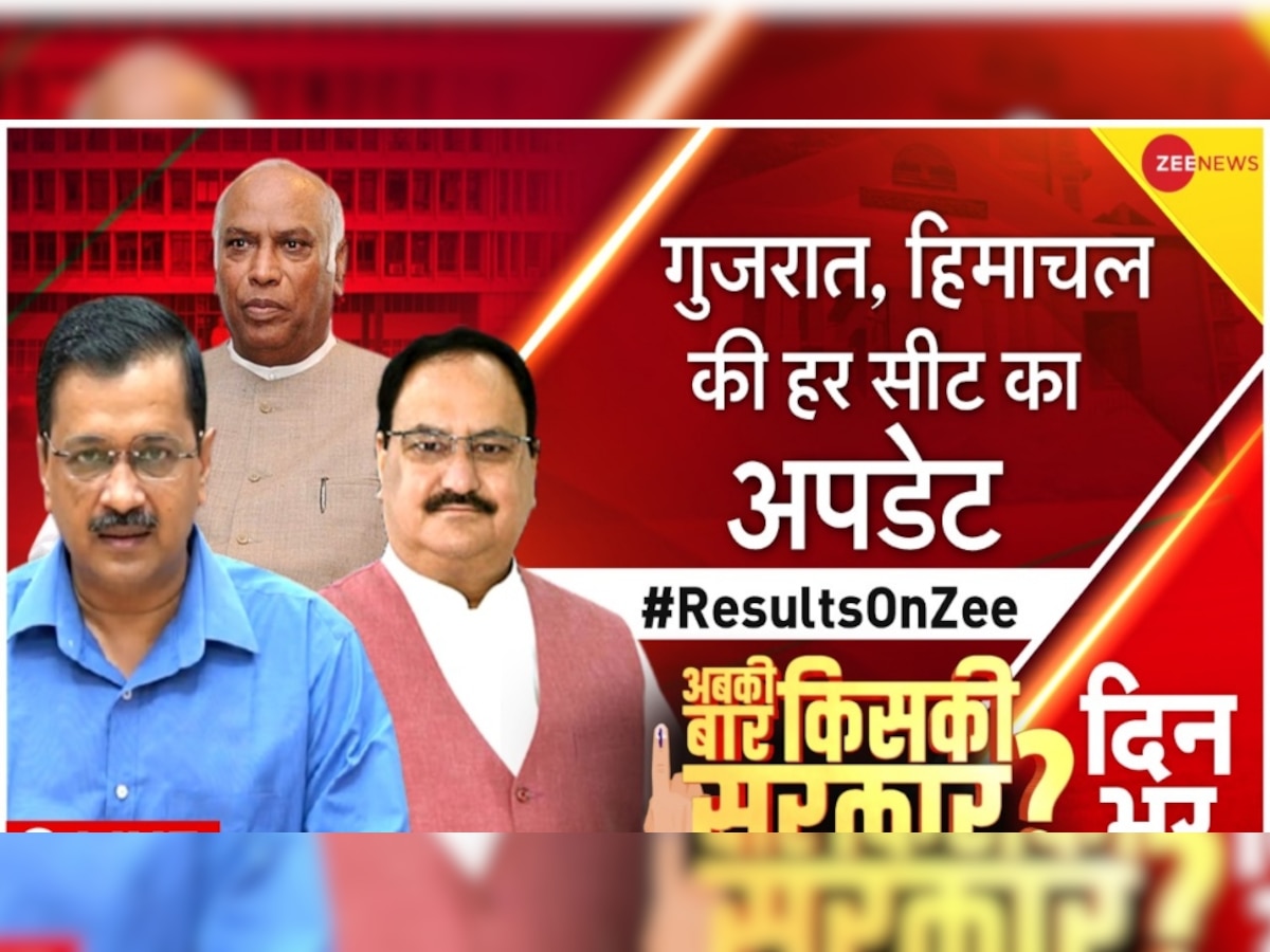 Assembly Election Result 2022: गुजरात-हिमाचल प्रदेश में 'बीजेपी रिटर्न्स' या AAP-कांग्रेस को मिलेगा ताज? आज नतीजे करेंगे फैसला