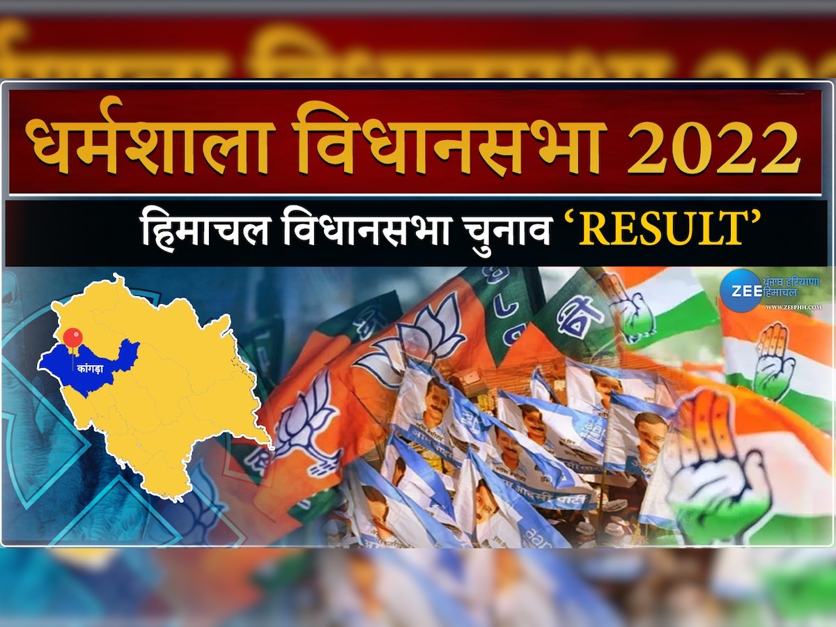 Dharamshala Himachal Pradesh Election Result 2022: देखें धर्मशाला विधानसभा सीट पर किसकी हुई जीत 