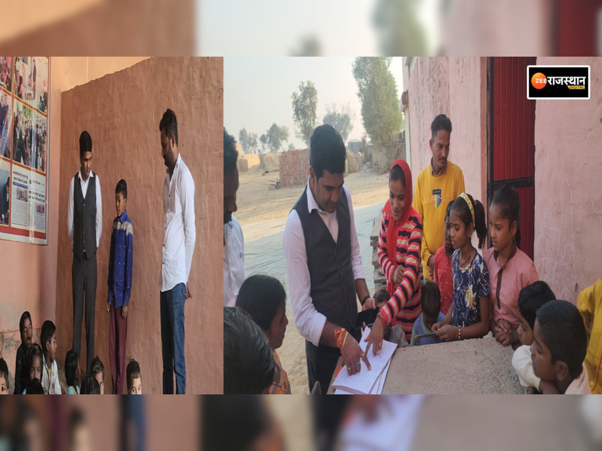 हनुमानगढ़: बाल कल्याण समिति अध्यक्ष ने 12 ईंट भट्ठों पर शुरू की पाठशाला, 600 बच्चे ले रहे शिक्षा