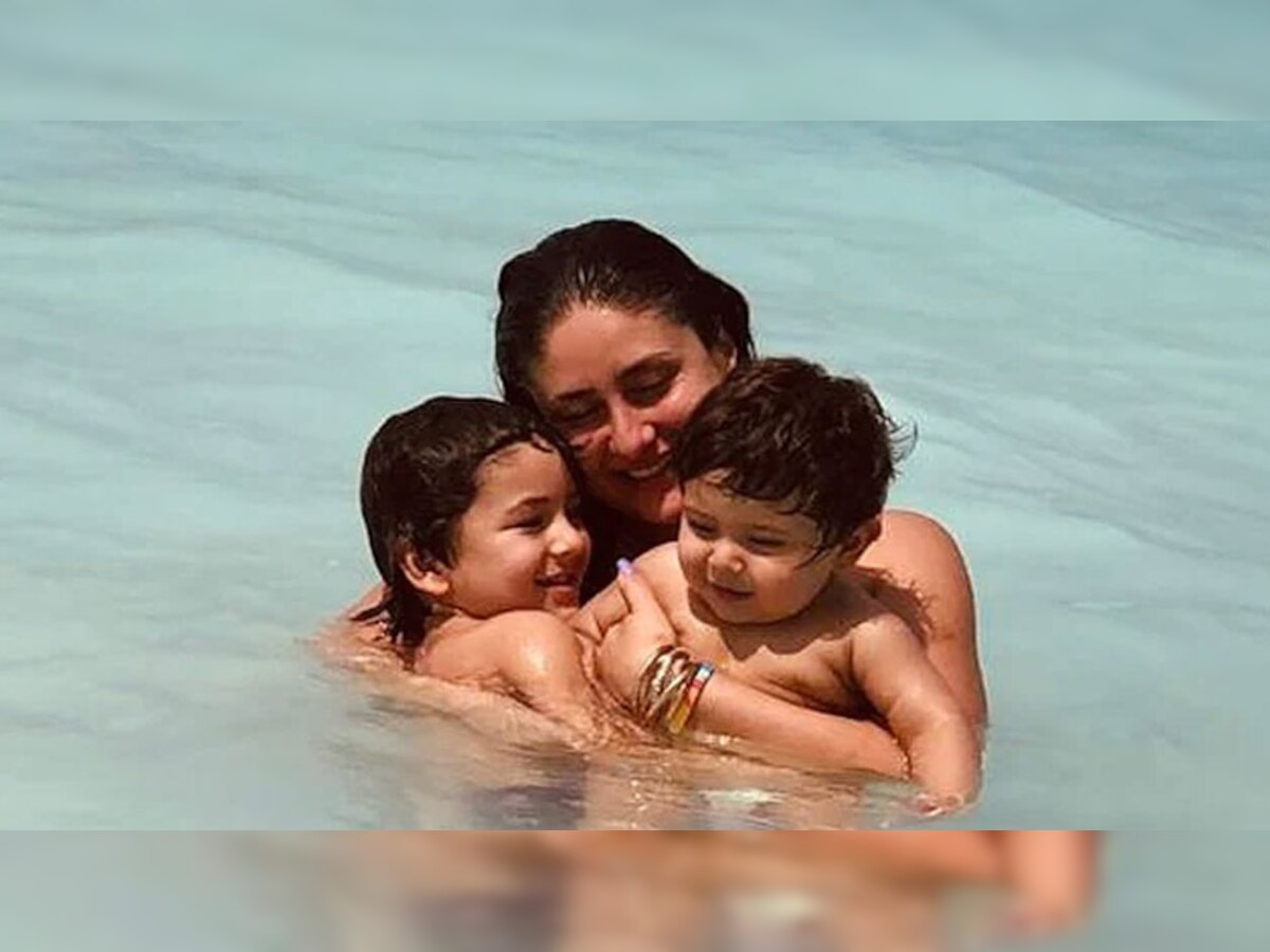 Kareena Kapoor Khan अपने बेटे Taimur-Jehangir के साथ पहुंची जैसलमेर, लूटा लोकल शो का मजा