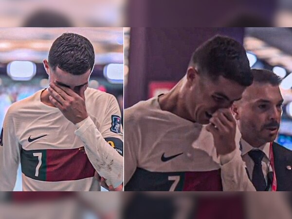 Morocco defeats Portugal in FIFA World Cup Cristiano Ronaldo s crying ...