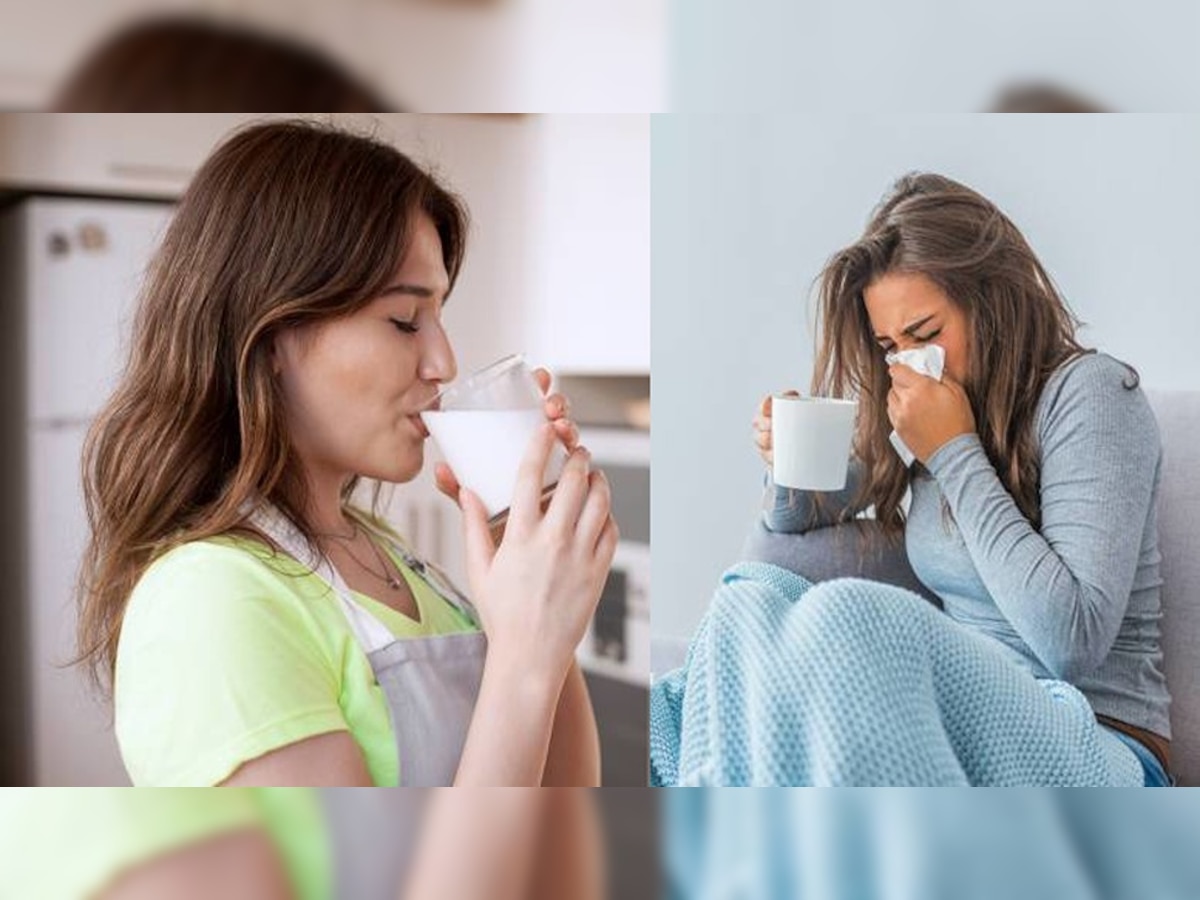 Drink milk during cough: सर्दी-जुकाम और खांसी में दूध पीने से होता है नुकसान? जान लीजिए वजह