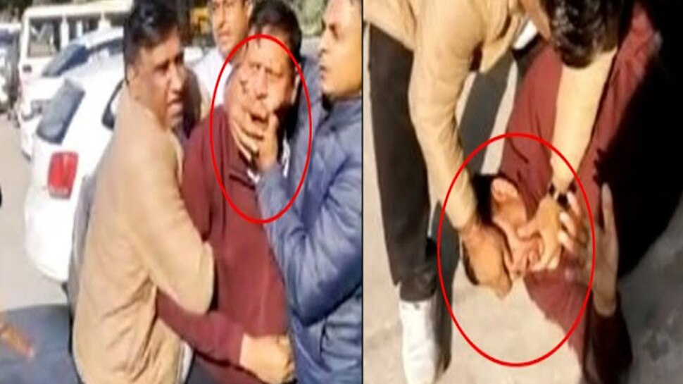 Faridabad: खाकी फिर दागदार.. पकड़े जाने पर रिश्वत निगलने लगा पुलिसकर्मी, चौंकाने वाला ये वीडियो वायरल