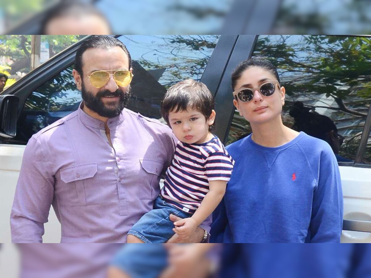 Kareena Kapoor Khan ने पति Saif Ali Khan को बेटे के सामने किया Kiss, वीडियो देख लोग बोले- घर जाकर क्यों नहीं करते ये सब!