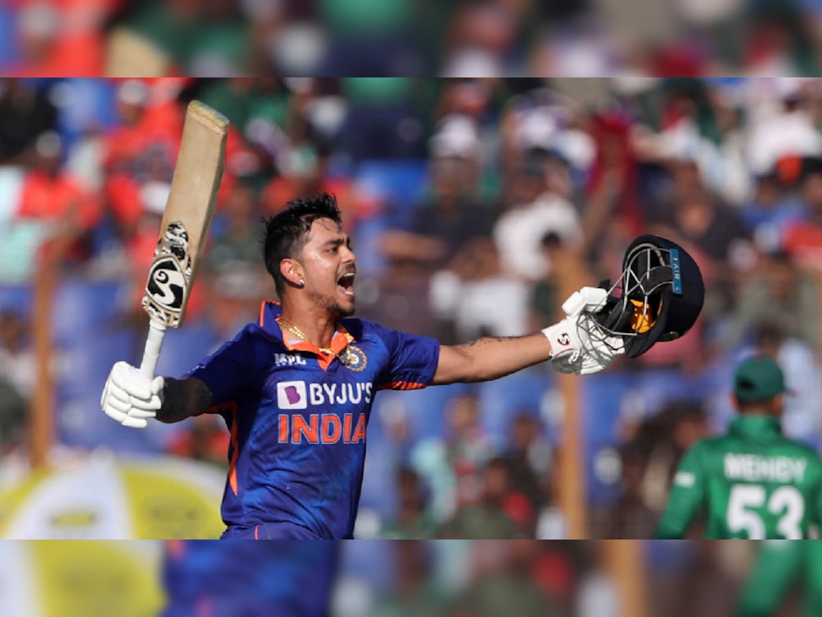 Ishan Kishan Century: डबल सेंचुरी के बाद ईशान के बल्ले से फिर निकली आग, 8 छक्के ठोककर बना डाला शतक