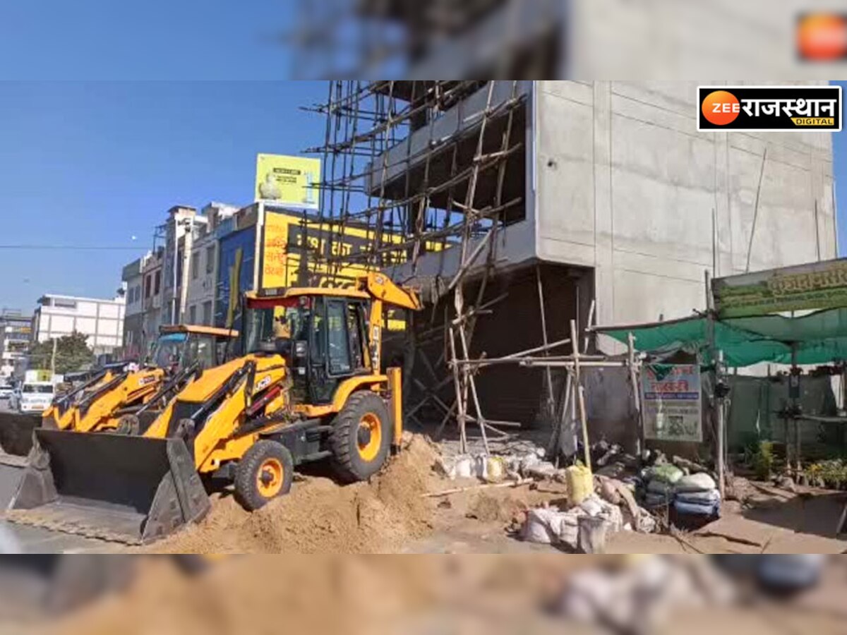 Ajmer News: बिल्डिंग के अवैध निर्माण पर एडीए ने चलाया बुल्डोजर, अवैध रूप से बनकर हुई थी तैयार 