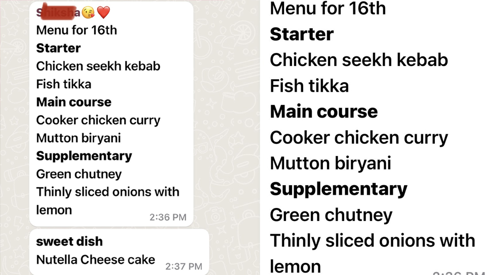 Whatsapp Chat Viral: व्हाट्सएप फैमिली ग्रुप पर लड़की ने भेजा ऐसा मैसेज, देखकर मां-बाप भी रह गए हैरान Whatsapp Chat Viral: व्हाट्सएप फैमिली ग्रुप पर लड़की ने भेजा ऐसा मैसेज, देखकर मां-बाप भी रह गए हैरान