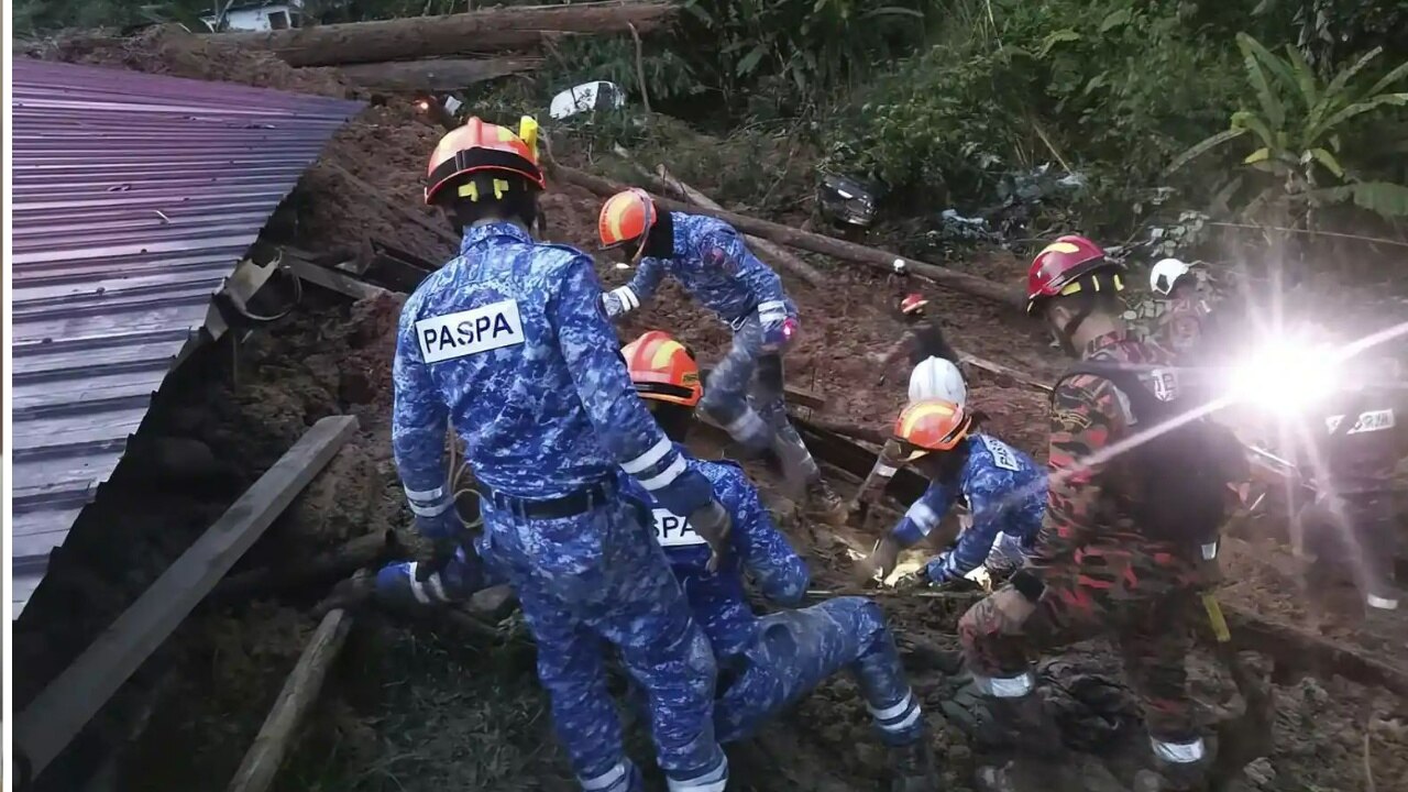 Malaysia Landslide: मलेशिया में भूस्खलन, 9 लोगों की मौत, 25 लोग लापता