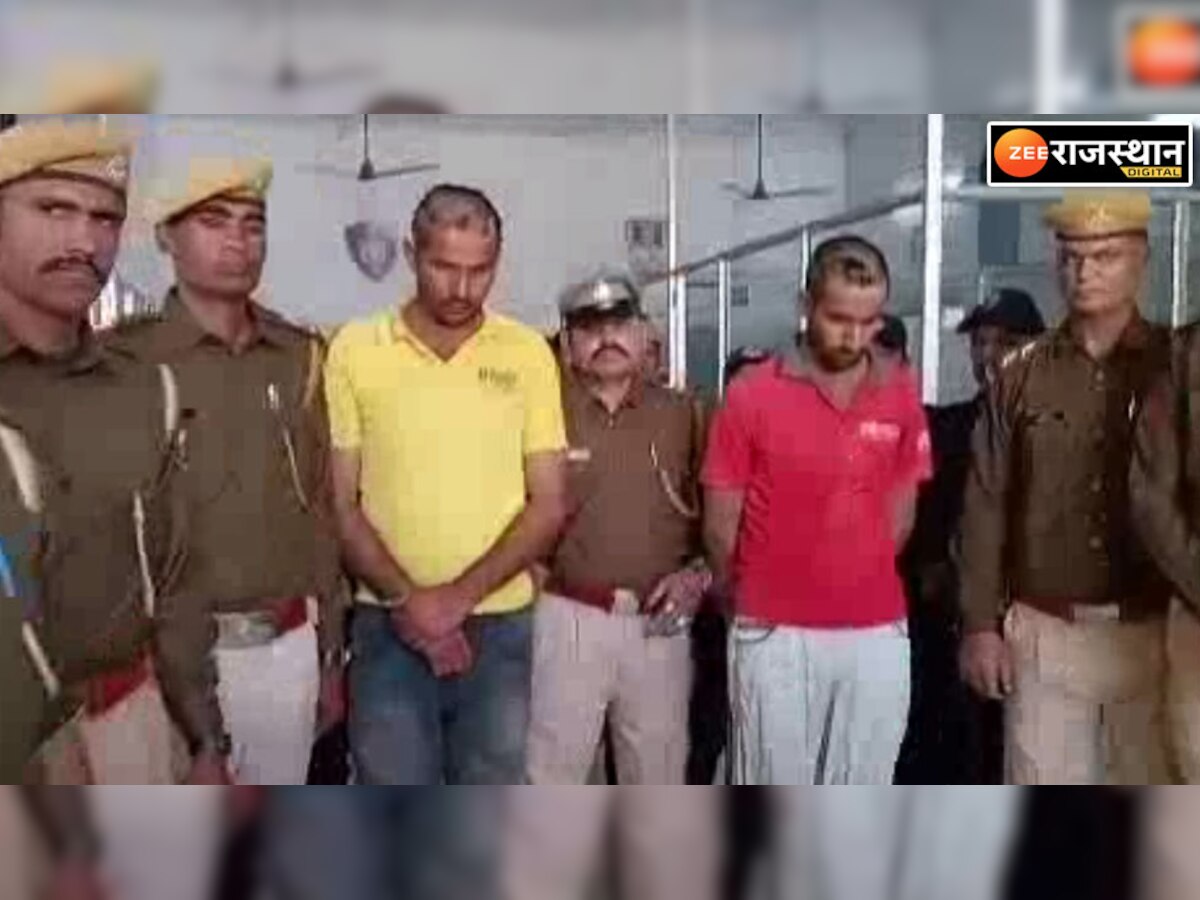जोधपुर में फायरिंग के आरोपियों को पकड़कर पुलिस ने पहले मुंडन करवाया,फिर निकाला जुलूस