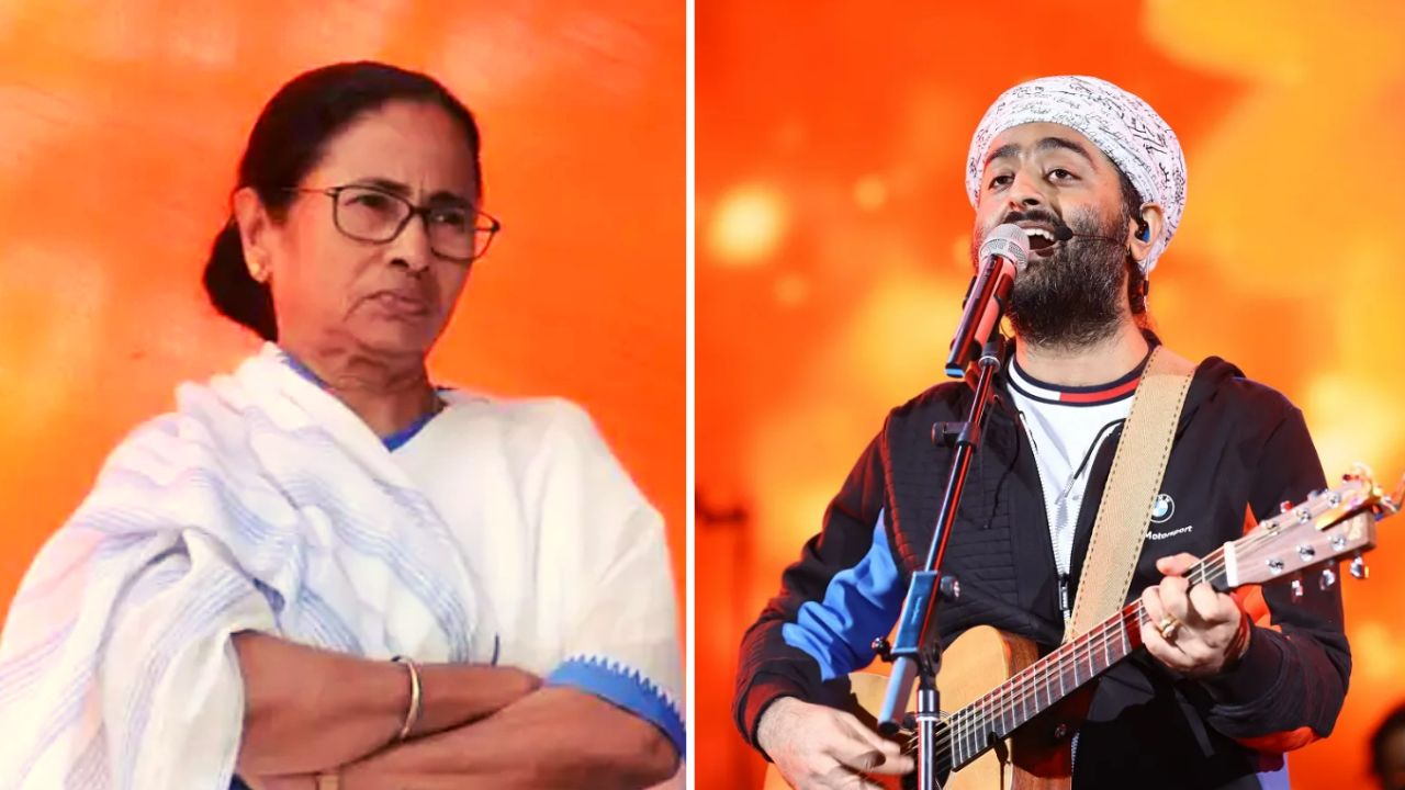 Viral Video: सीएम ममता बनर्जी ने की फरमाइश, तो Arijit Singh ने गाया &#039;रंग दे तू मोहे गेरुआ&#039;