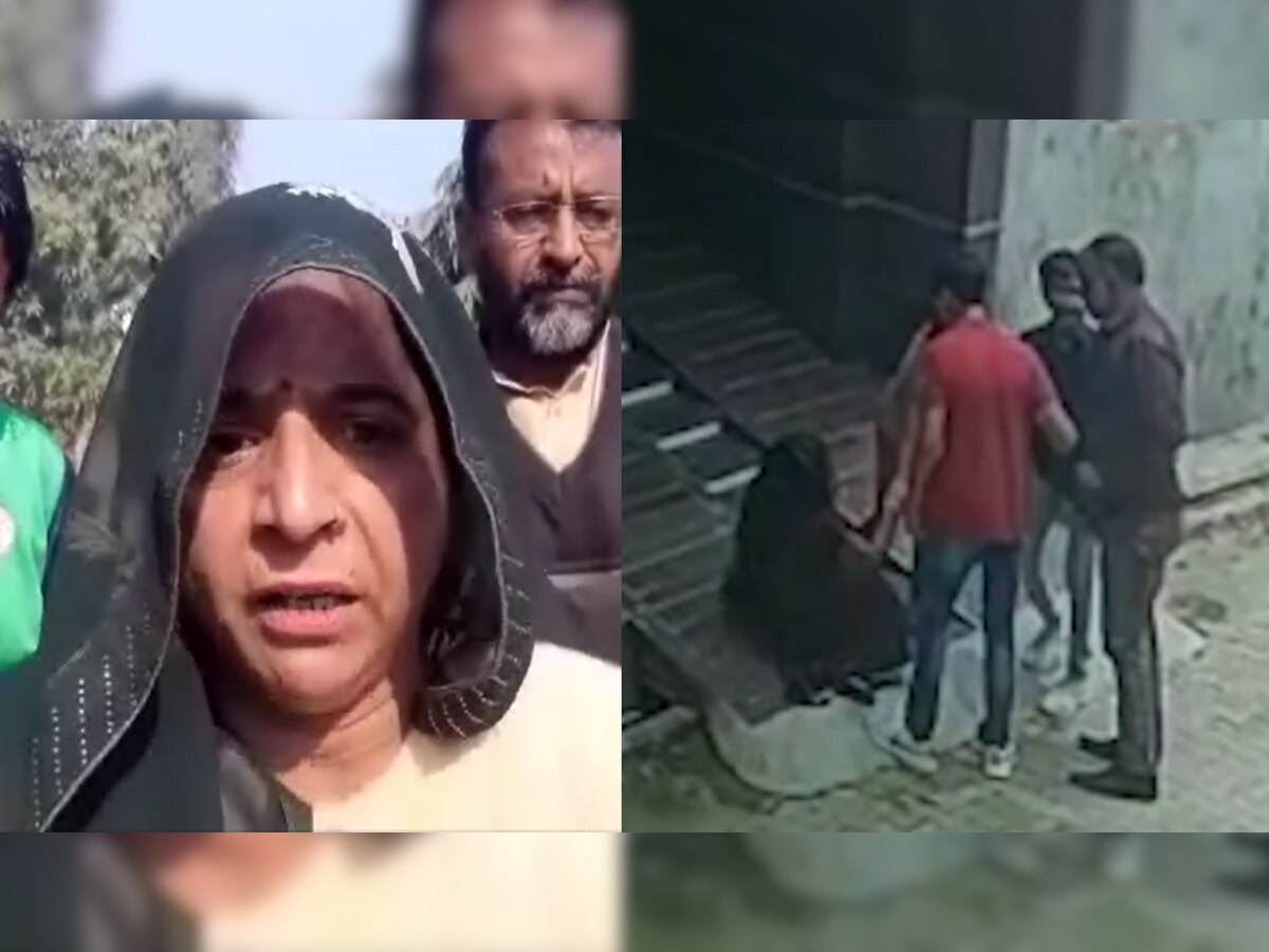 सरपंच ईश्वर की पत्नी को पीटने की वीडियो वायरल, महिला ने कहा- पति को फंसाने की साजिश