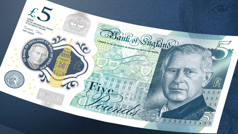 First Look Of Banknotes Bearing King Charles III Revealed, To Enter UK ...