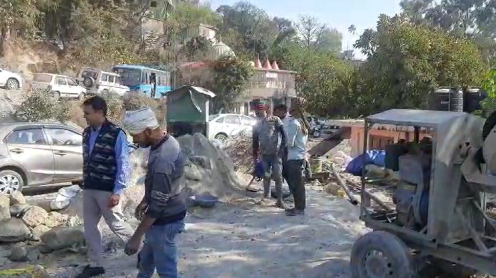 HRTC Electric bus charging station start in Hamirpur himachal pradesh