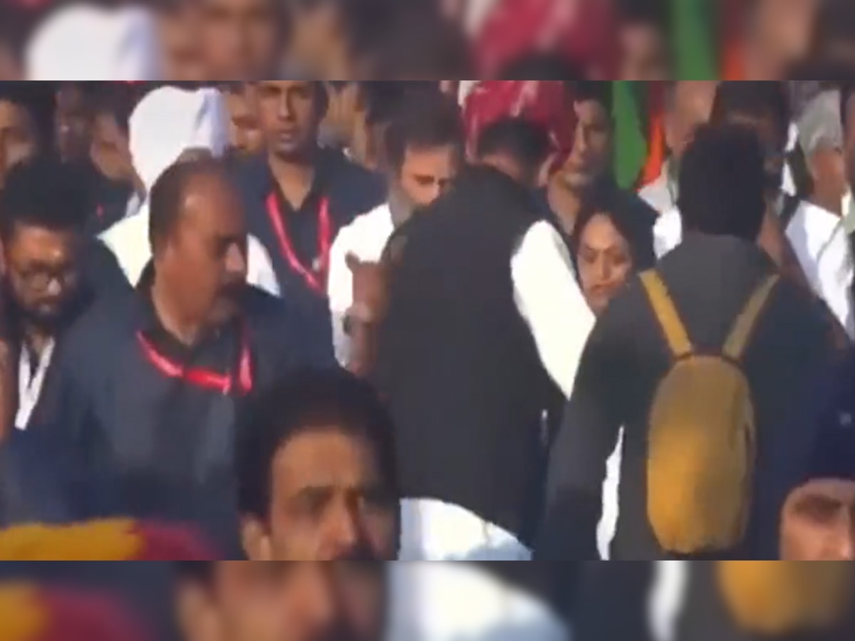 Video: Amit Malviya बोले राहुल गांधी ने बंधवाया मंत्री से जूते का फीता; कांग्रेस ने कही ये बात
