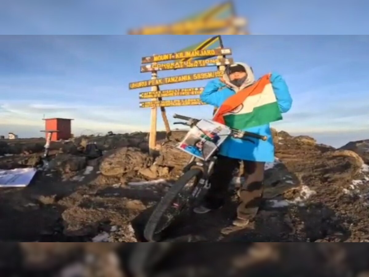 उत्तराखंड की बेटी ने 3 दिन में साइकिल से फतह की अफ्रीका की सबसे ऊंची चोटी, पाकिस्तान का तोड़ा रिकॉर्ड