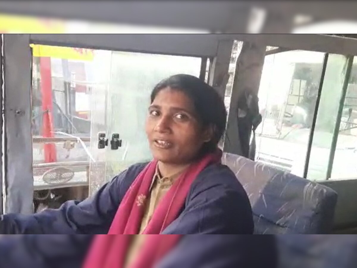 UP रोडवेज को मिली पहली महिला बस ड्राइवर, कौशांबी बस डिपो बस लेकर पहुंची