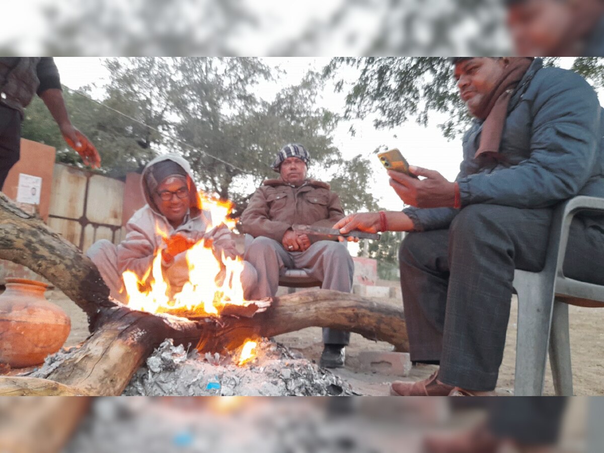 राजस्थान में कड़ाके की ठंड