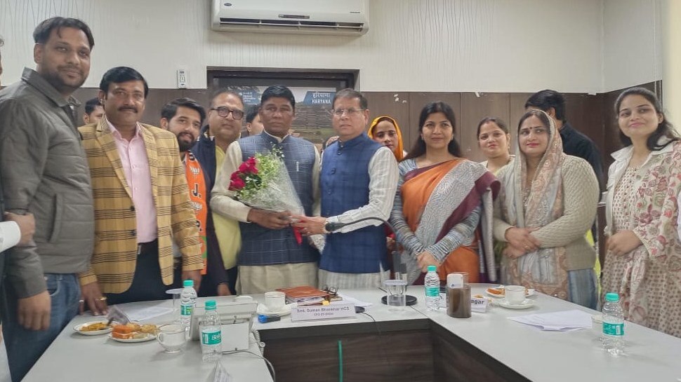 Vijay Singh elected Faridabad Zilla Parishad President and Dharam