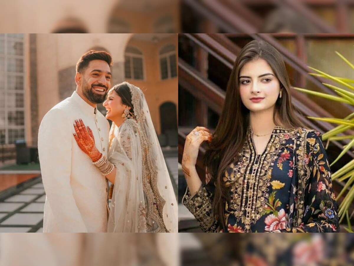 Haris Rauf Wedding married to his classmate muzna masood malik at ...