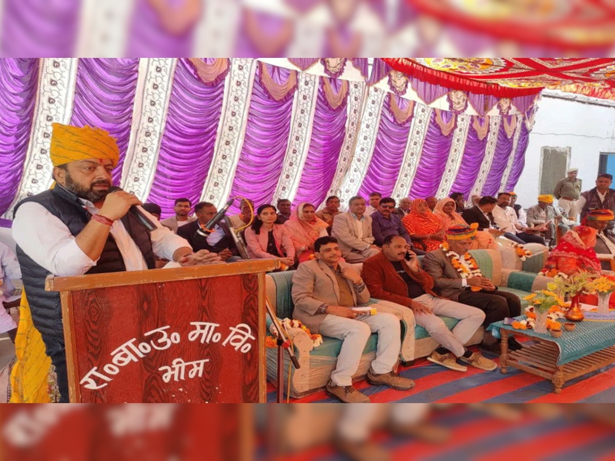 Rajasthan Bhim MLA Sudarshan Singh Rawat concern for people and workers ...
