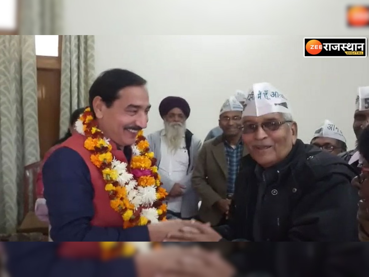 Rajasthan news: AAP नेता एवं पूर्व न्यायाधीश पी एस तोमर चित्तौड़गढ़ पहुंचे, AAP संगठन विस्तार पर हुई चर्चा