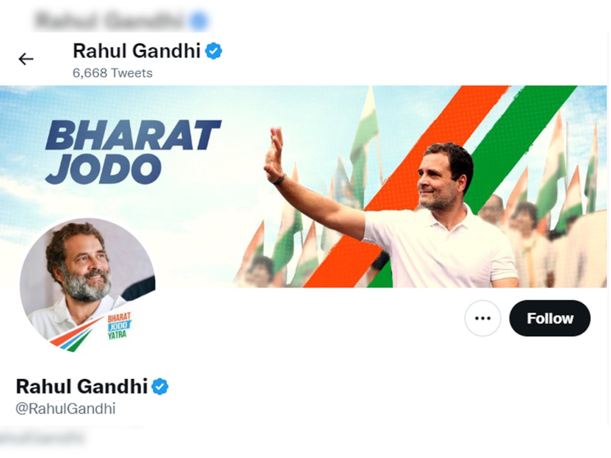 Rahul Gandhi: 'भारत जोड़ो यात्रा' का Twitter पर भी असर, राहुल के Followers में हुआ 1000000 का इज़ाफा
