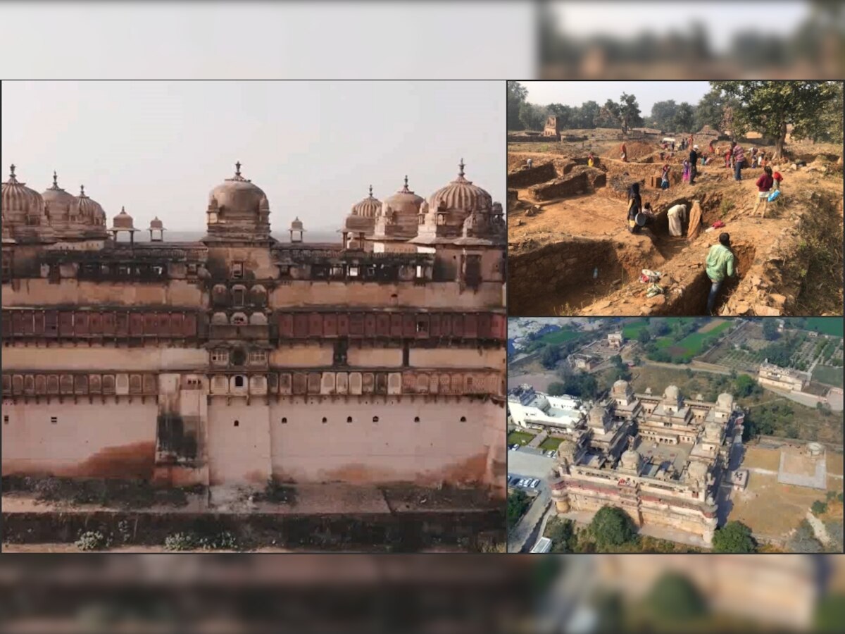 Ram Raja colony in Orchha 500 year old ministers house found in ...
