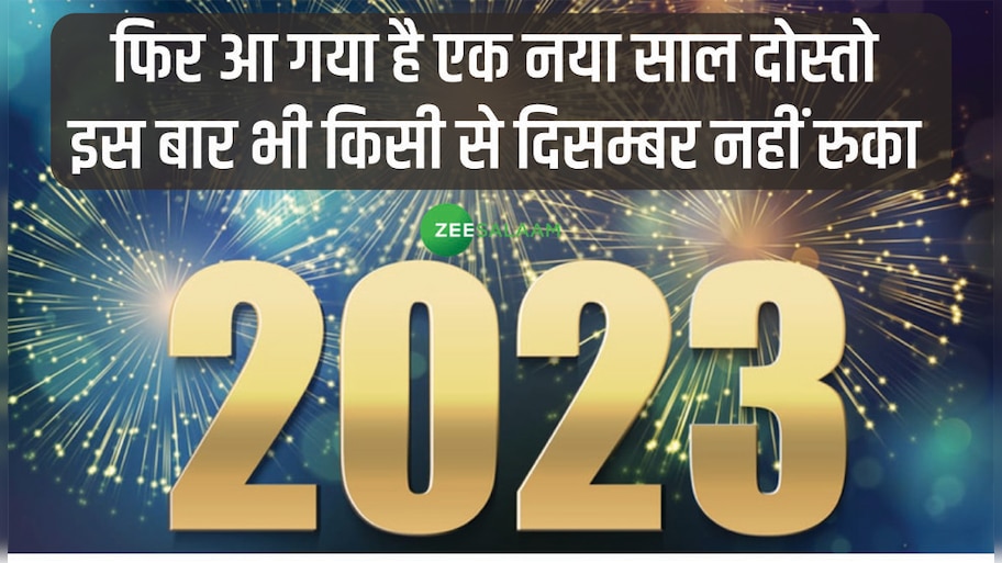 Happy New Year 2023 Poetry: फिर नए साल की सरहद पे खड़े हैं हम लोग, पढ़िए उर्दू के बेहतरीन शेर