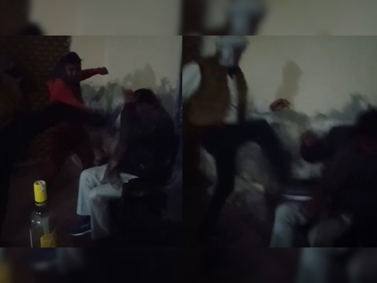BJP नेता को रिवॉल्‍वर दिखा क्‍लास रूम में उठा ले गए दबंग, लात-घूंसों से पिटाई कर वीडियो वायरल किया 