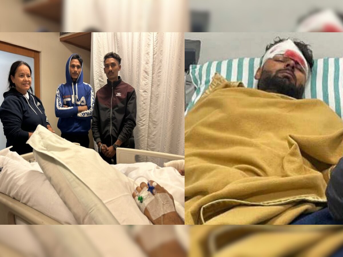 Rishabh Pant के रक्षक बने दो शख्स उनसे मिलने पहुंचे अस्पताल, सोशल मीडिया पर वायरल फोटो