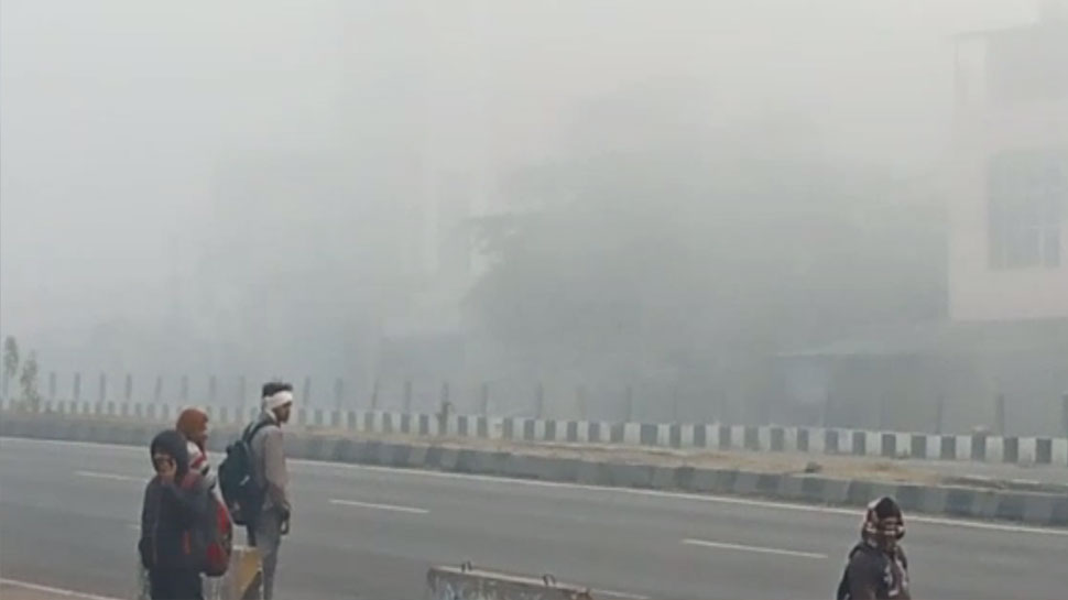 Jaipur newss Viratnagar temperature reaches freezing point due to cold