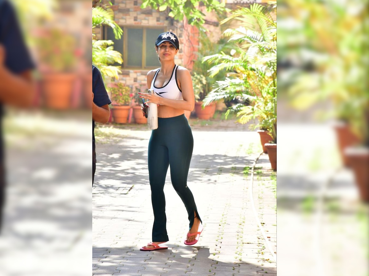 malaika arora tight gym look fans crazy over actress body shape and