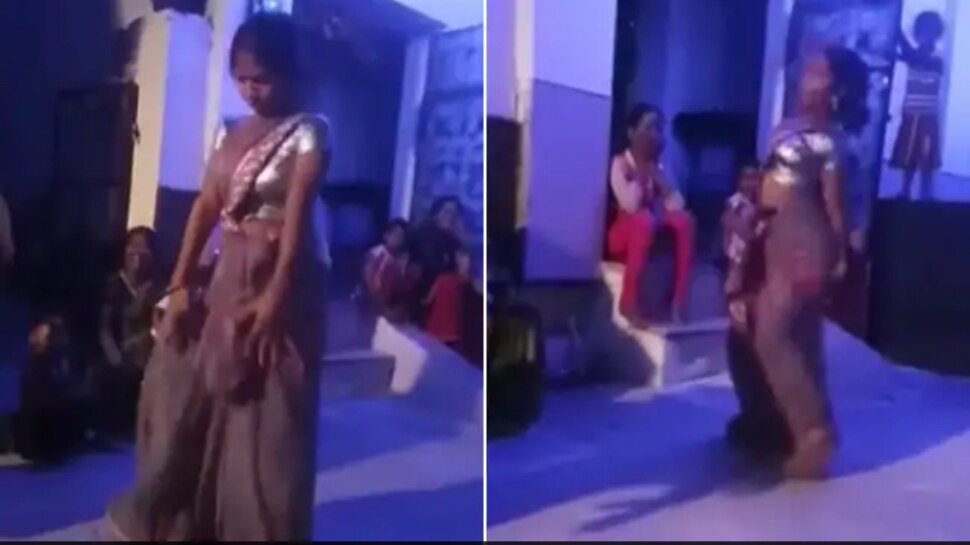 Woman jolts as if she gets electric shock internet calls bijli dance funny viral videos | Viral Dance Video: ऐसे झनझनाई जैसे लग गया हो करंट, महिला का बिजली डांस देखकर लोग Woman jolts as if she gets electric shock internet calls bijli dance funny viral videos | Viral Dance Video: ऐसे झनझनाई जैसे लग गया हो करंट, महिला का बिजली डांस देखकर लोग