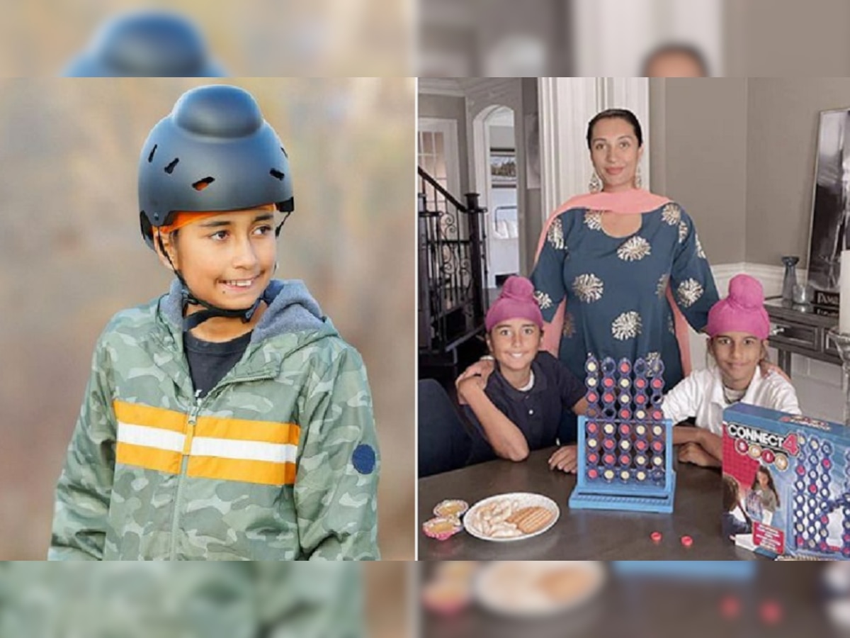 Sikh Helmet: अपने बच्चों के लिए किया 'सिख हेलमेट' का आविष्कार, महिला ने किया कमाल!