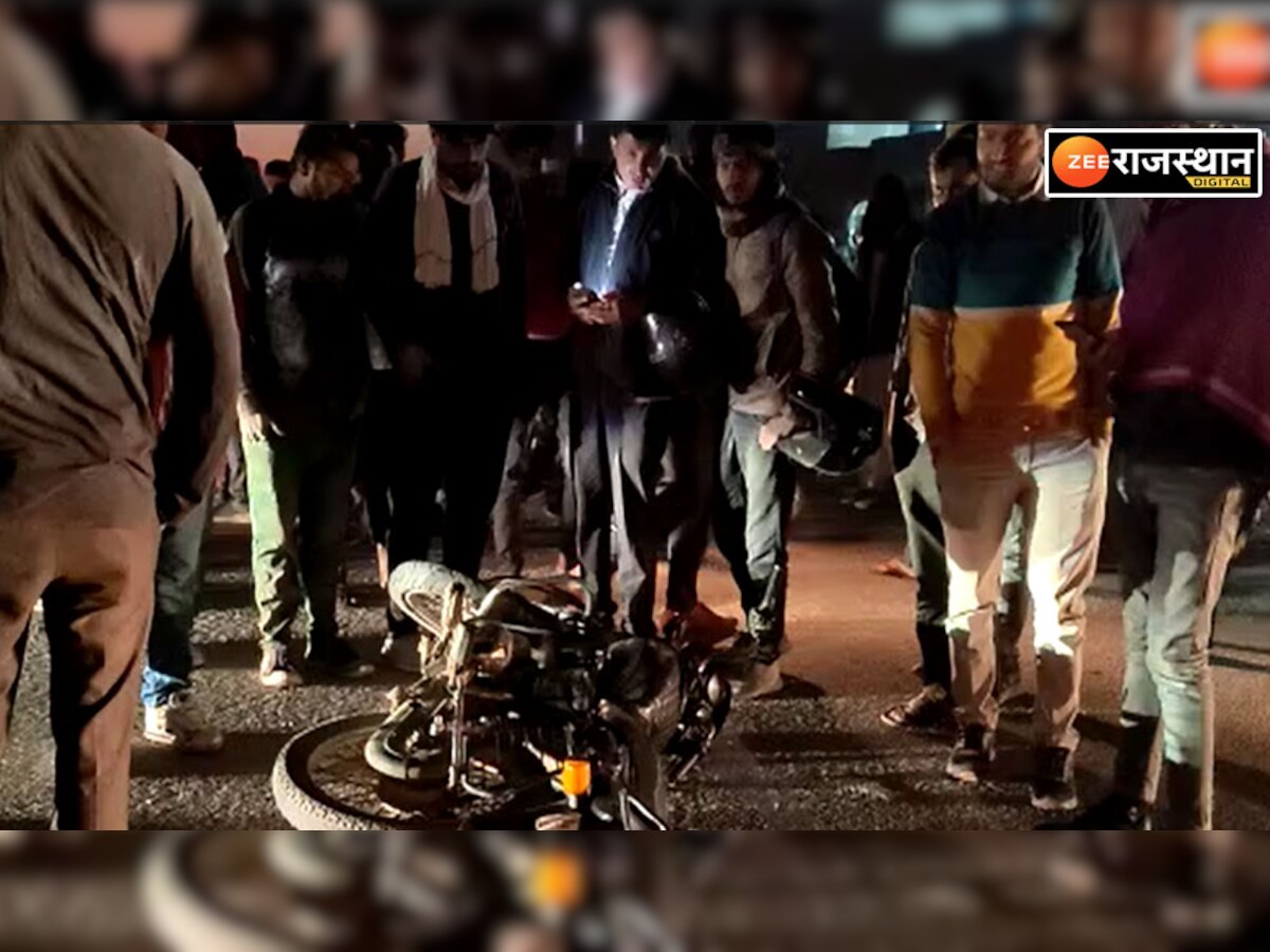 रीको औद्योगिक क्षेत्र में तेज रफ्तार डंपर की चपेट में आने से बाइक सवार युवक की मौत