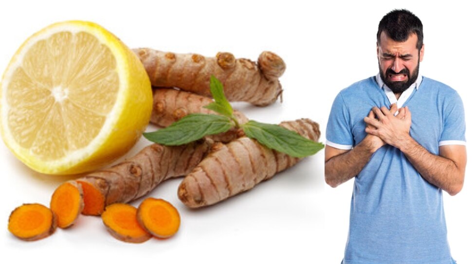 Lemon And Turmeric mixture Health Benefits in weight loss heart