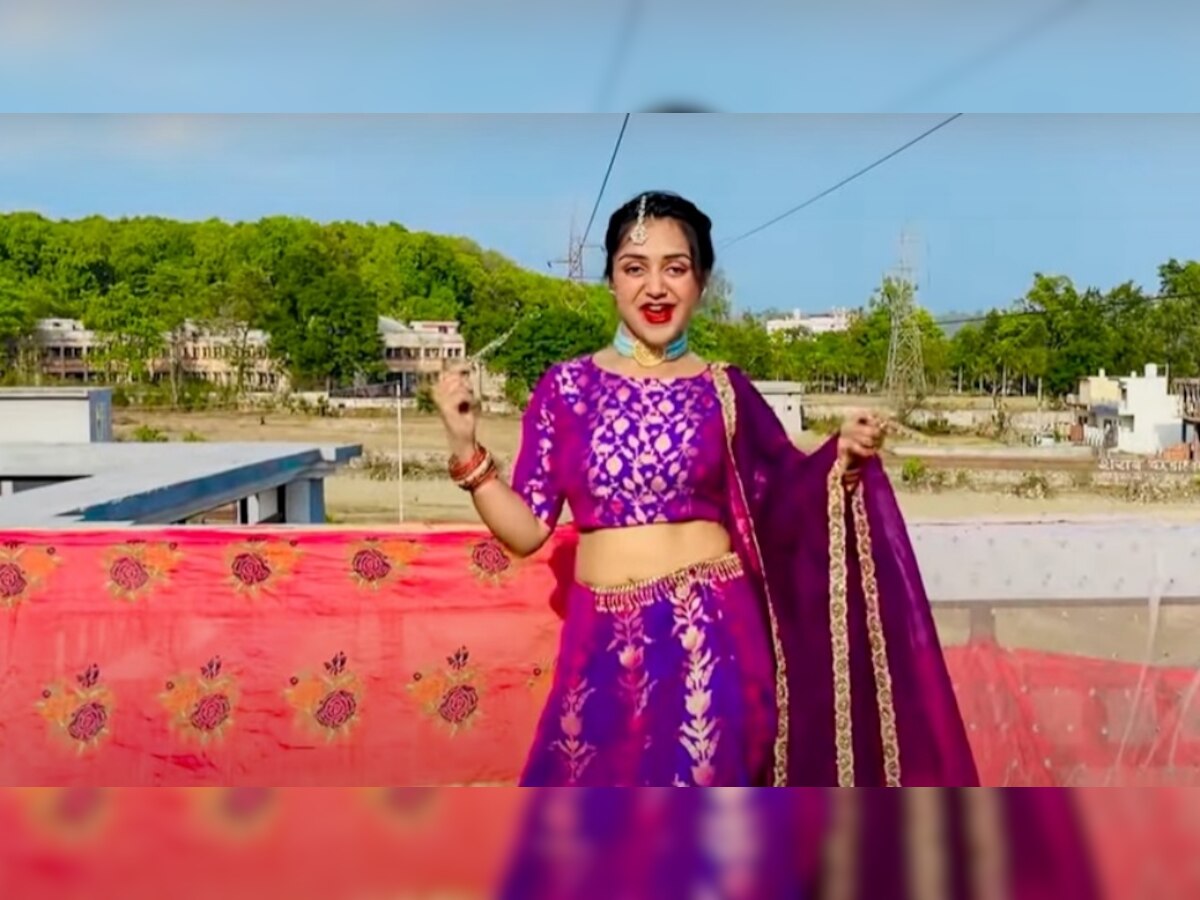 Viral Dance Video: लहंगा-चोली में सपना चौधरी की तरह भाभी ने दिखाए ऐसे बोल्ड मूव्स, देखने वालों की खुली रह गई आंखें, देखें ये वीडियो