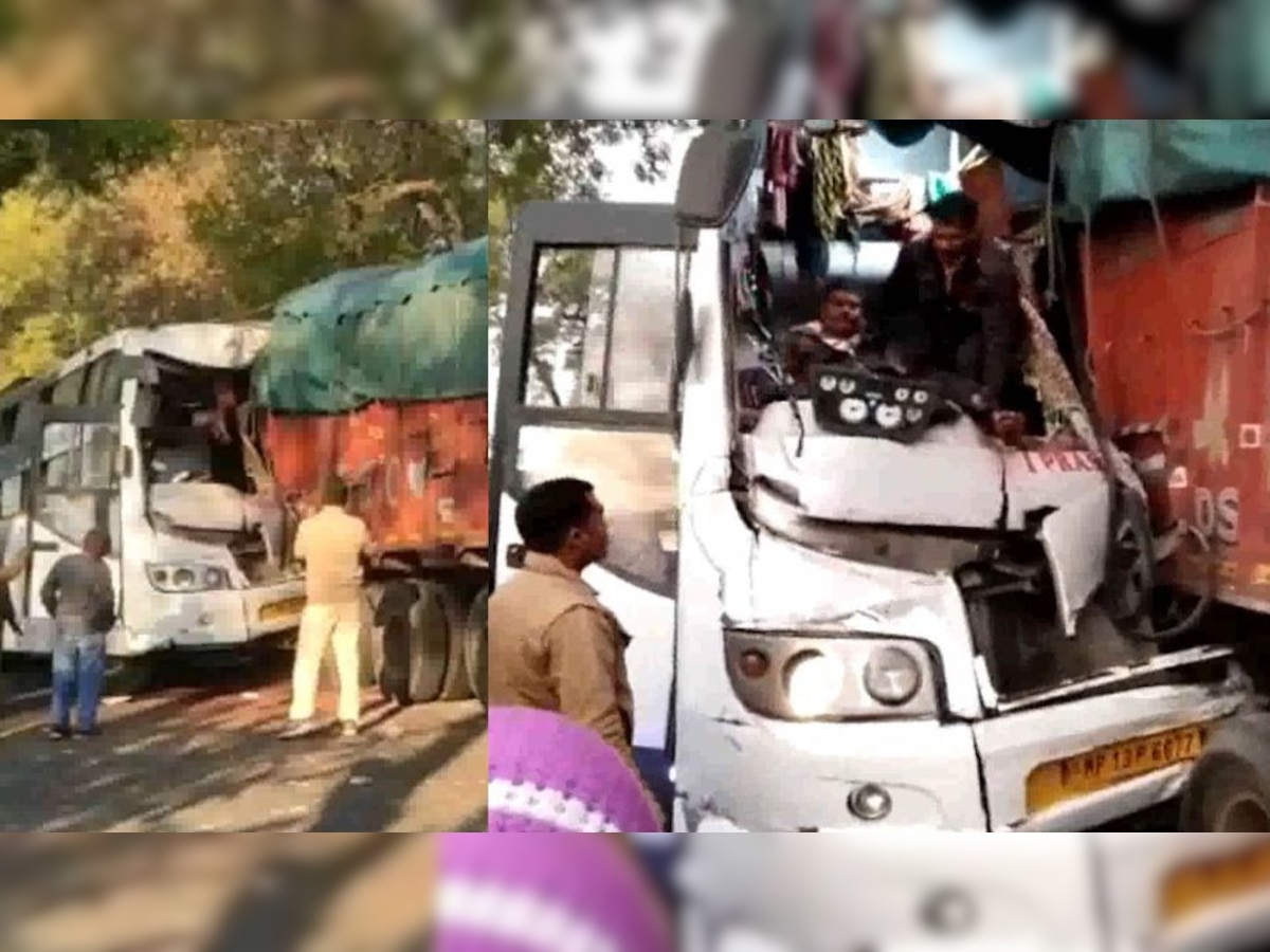 Road Accident: MP में कोहरे के कारण ट्रक में जा घुसी यात्री बस, भीषण रोड एक्सीडेंट में 35 लोग घायल