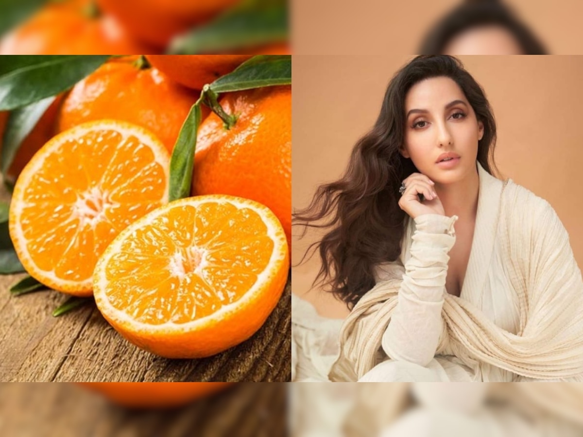How To Get Glowing Skin: चेहरे पर इस तरह से लगाएं संतरे का रस, Nora Fatehi की तरह दमक जाएगी स्किन