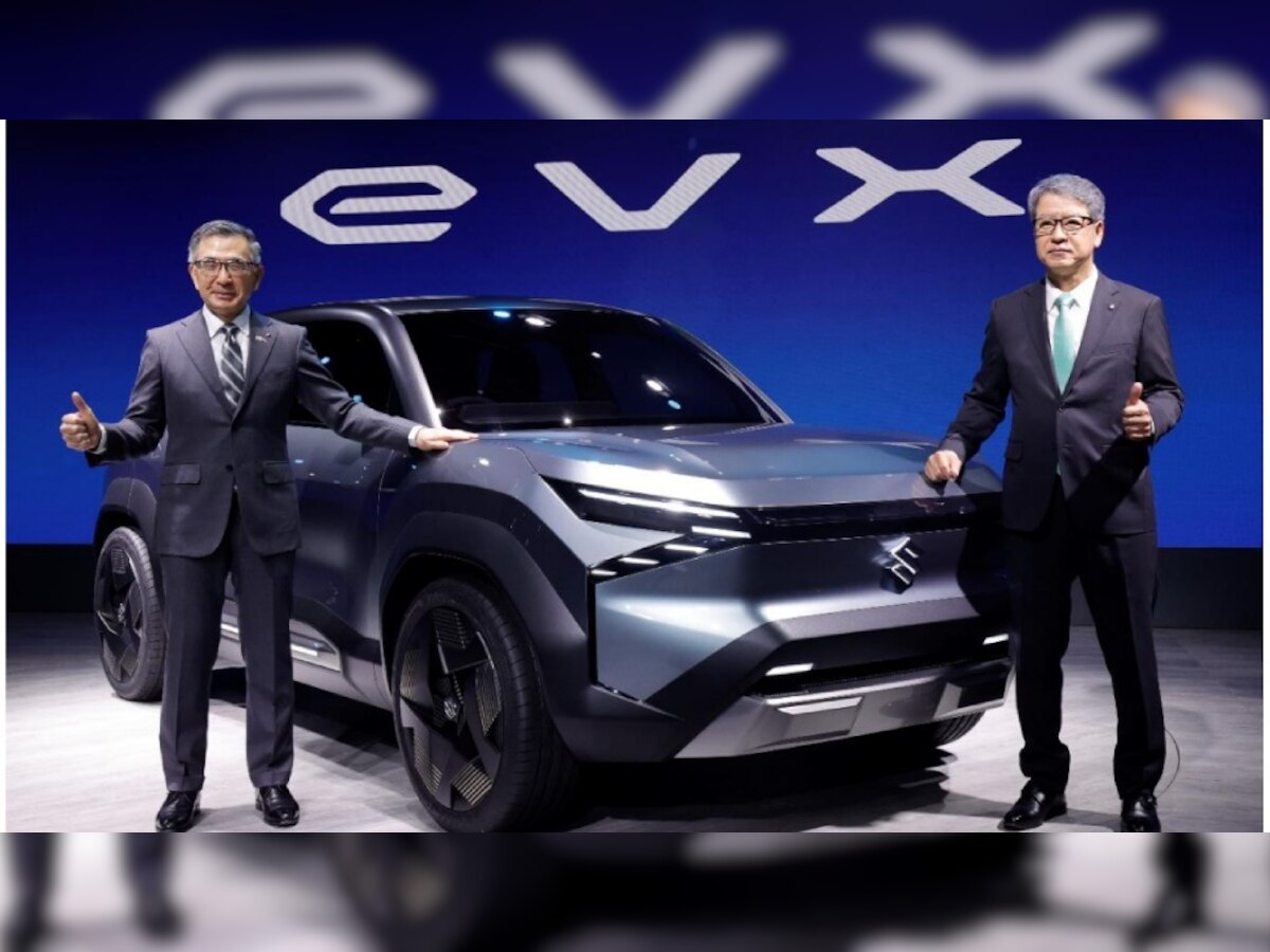Auto Expo 2023 में मारुति का धमाका! ले आई पहली इलेक्ट्रिक कार, फुल चार्ज में 550KM दौड़ेगी