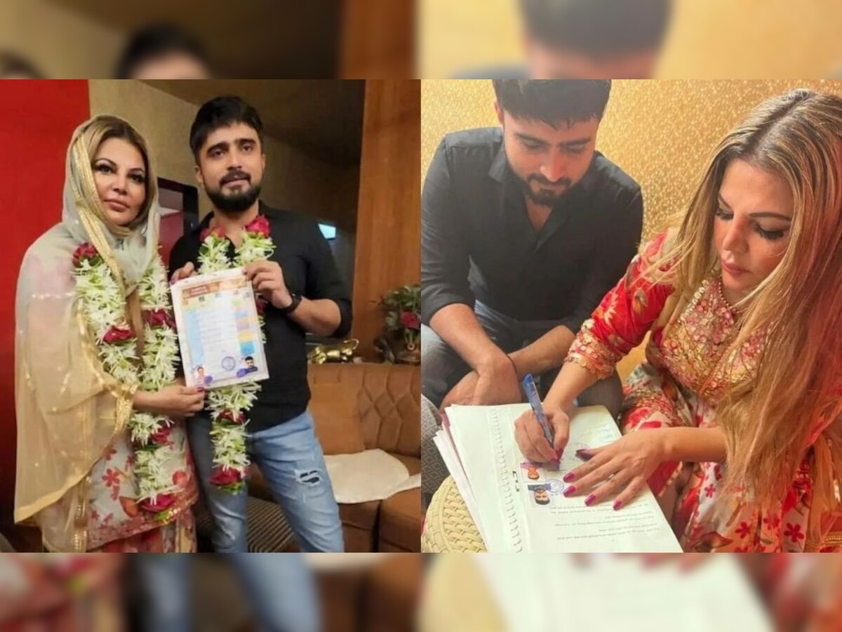 Rakhi Sawant wedding: ਰਾਖੀ ਸਾਵੰਤ ਨੇ ਕਰਵਾਇਆ ਦੂਜਾ ਵਿਆਹ, ਵੇਖੋ ਤਸਵੀਰਾਂ