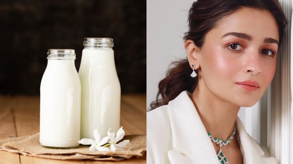 Raw milk improves facial complexion, use this way to get glow like Alia