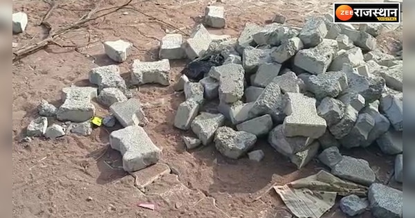 dholpur news Baseri contractor is using substandard construction ...