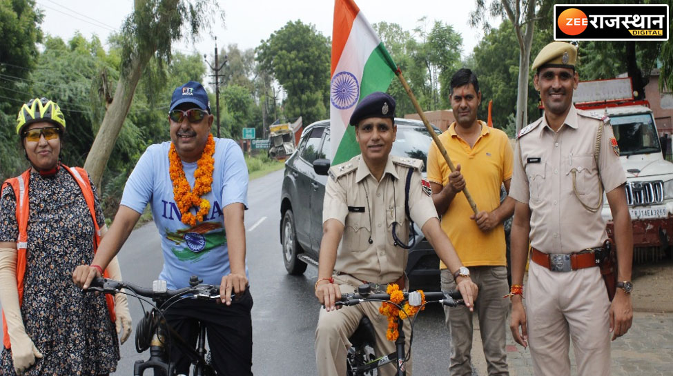 Tonk news Additional Superintendent of Police Rakesh Kumar Bairwa is