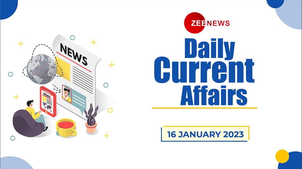 daily current affairs 16th January 2023 question answers in hindi for ...